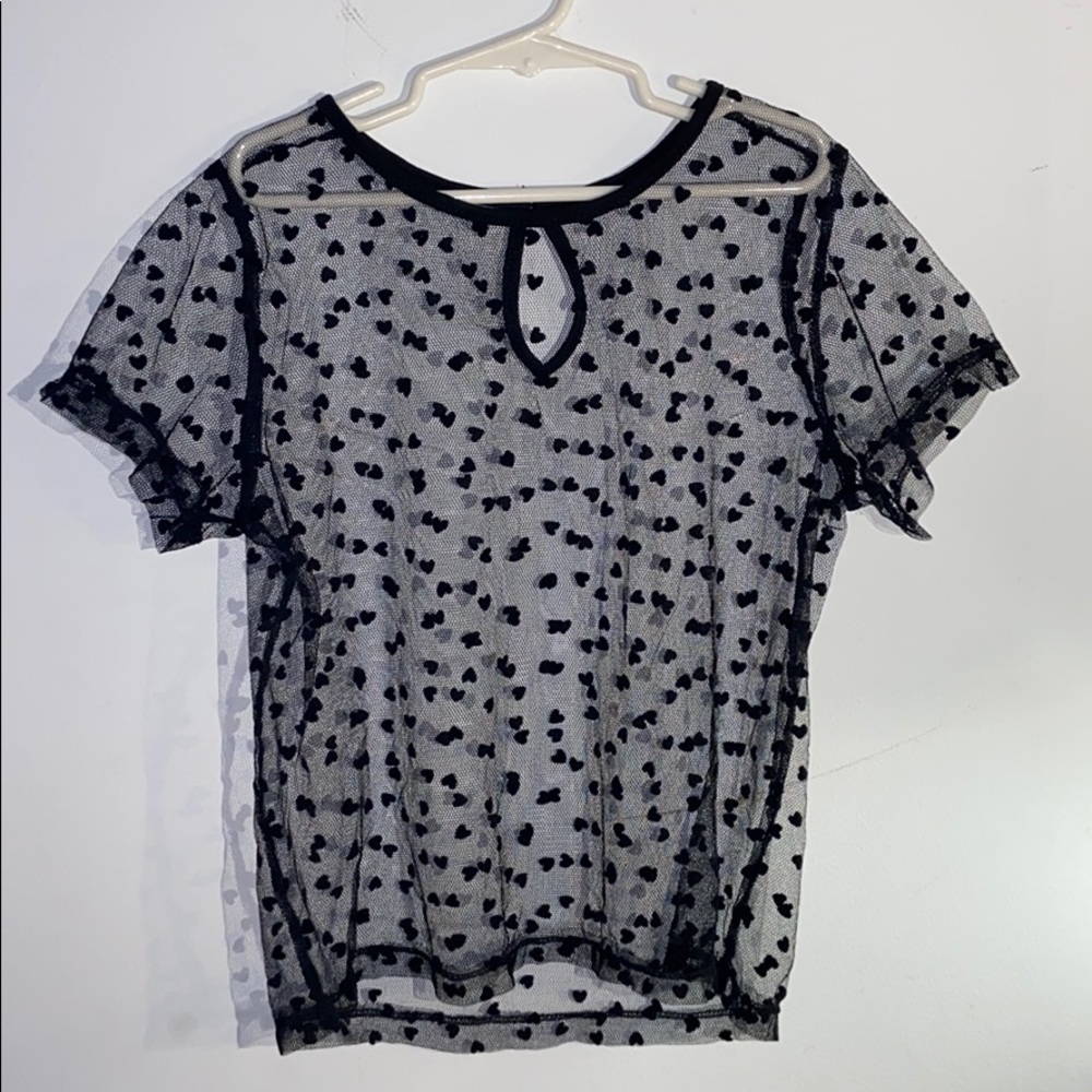 Never worn see through top